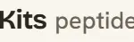 Kits Peptides